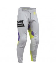 Pantalón Thor Launchmode Bleach Color Gris / Amarillo Fluor,290112321