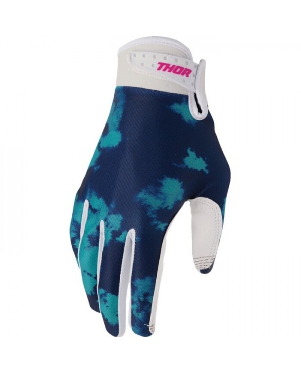 Guantes Thor Launchmode Bleach Azul/Rosa,33308325
