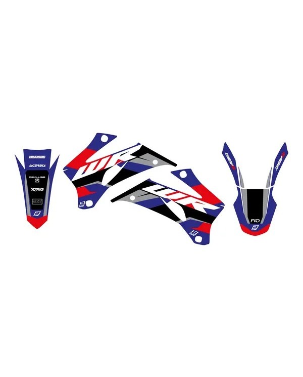 Kit Adhesivos Blackbird Dream 5 Yamaha WR 250 F 07-14 WR 450 F 07-11