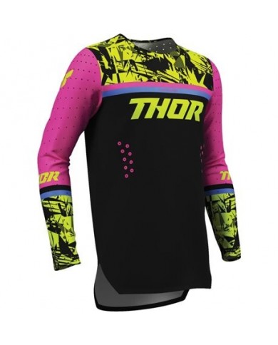 2912-2729,Camiseta Thor Infantil Sportmode Punkd Color Negro / Rosa