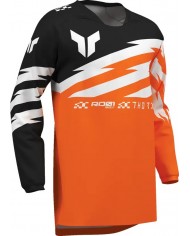 Camiseta Thor Infantil Launchmode Shockie Color Naranja Flúor / Negro,2912-2743