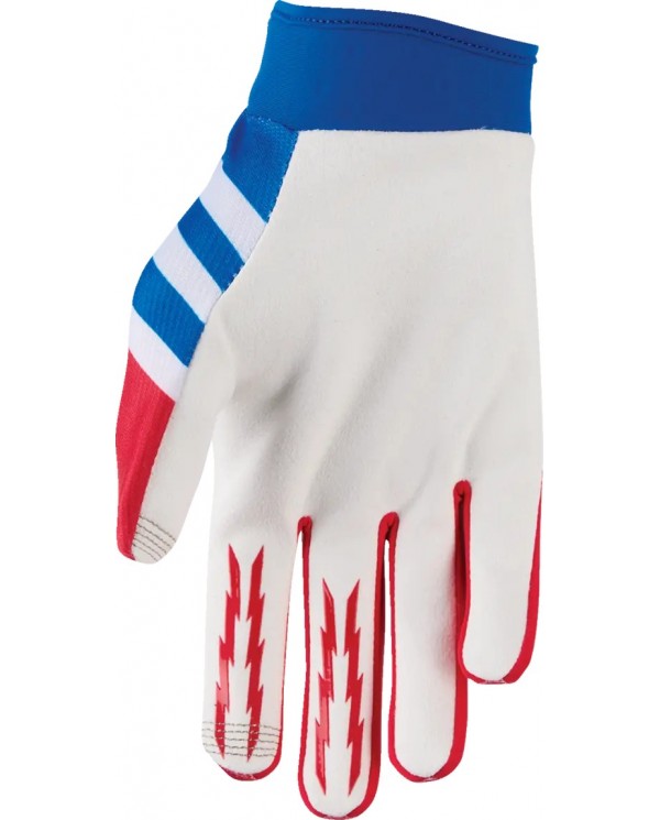 Guantes Thor Infantil Launchmode Shockie Color Rojo / Azul,3332-2311