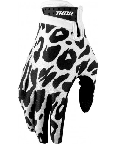 Guantes Thor Infantil Launchmode Namir Color Blanco / Negro,3332-2292
