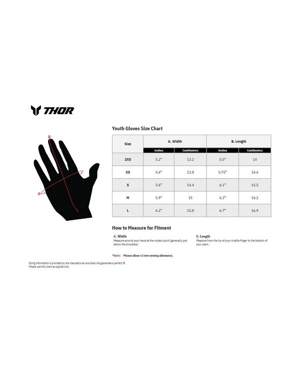 Guantes Thor Infantil Launchmode Namir Color Rosa / Negro