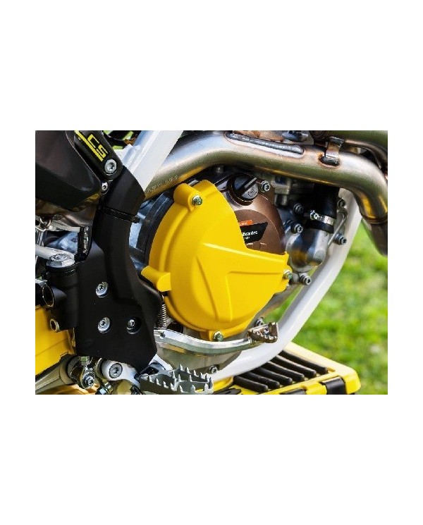 PROTECTOR TAPA EMBRAGUE HUSQVARNA FC250/350(16-18)FE(17-18) Amarillo