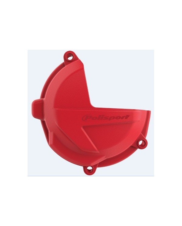 PROTECTOR TAPA EMBRAGUE BETA RR250/300/XTRAINER 300 (18-23) Rojo