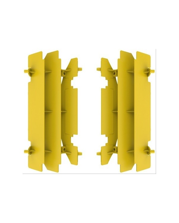 REJILLA RADIADOR SUZUKI RM125 (01-08) RM250 (96-06)DRZ400 (00-17) Amarillo RM01