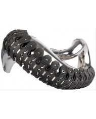 Protector de Escape Polisport Armadillo 2T Negro