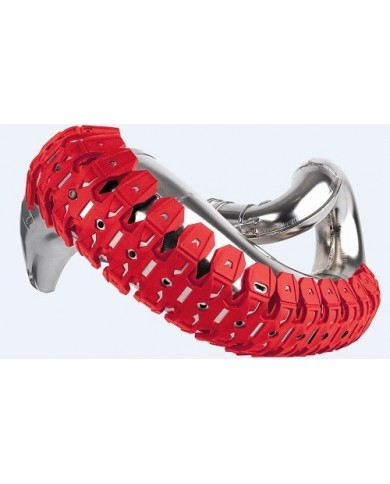 Protector de Escape Polisport Armadillo 2T Rojo