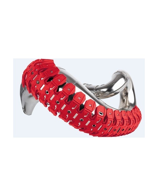 Protector de Escape Polisport Armadillo 2T Rojo