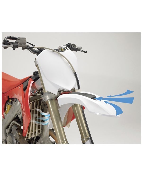 GUARDABARRO DELANTERO POLISPORT SM LINE Negro