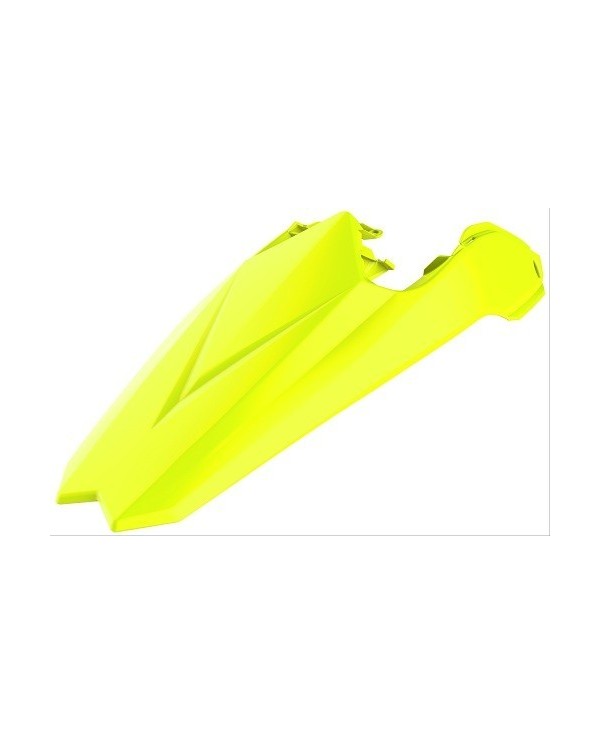 GUARDABARRO TRASERO+TAPA LATERAL BETA RR 2T/4T (18)X-TRAINER (16-18) Amarillo Fluor
