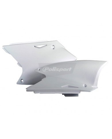 TAPAS LATERALES KX250F(04-05) RMZ250(04-06) Blanco