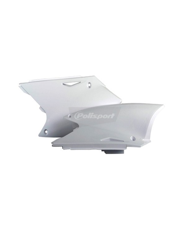 TAPAS LATERALES KX250F(04-05) RMZ250(04-06) Blanco
