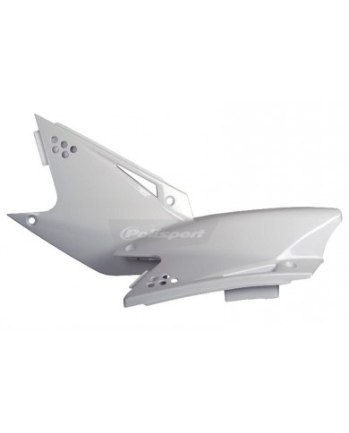 TAPAS LATERALES KX250F (06-08) Blanco