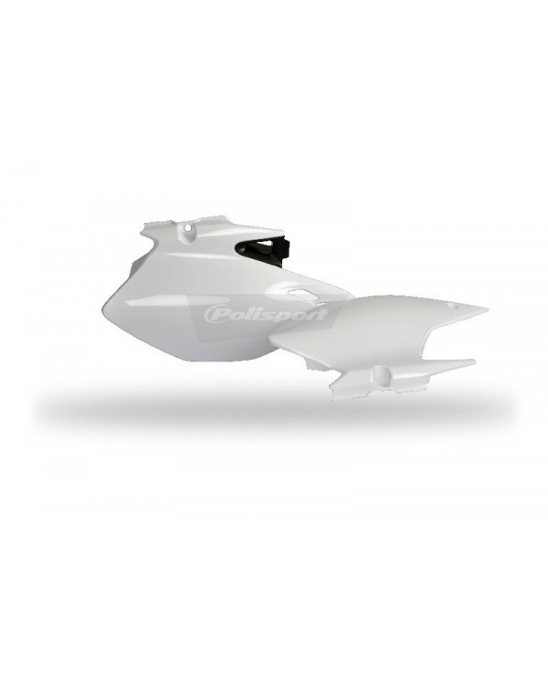 TAPAS LATERALES WR250F(07-14) 450F(07-11) Negro/Blanco