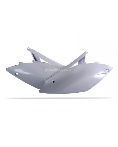 TAPAS LATERALES KX250F(09-12) KX450F(09-11) Blanco