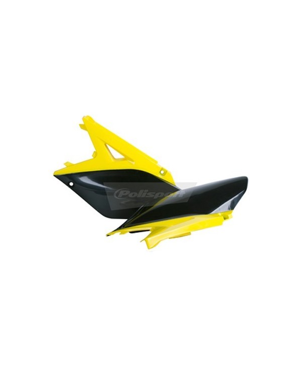 TAPAS LATERALES RMZ250 (10-18) Amarillo RM01/Negro