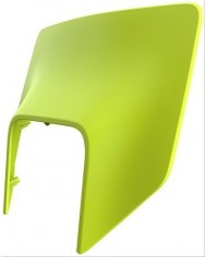 PORTAFAROS HUSQVARNA TE/FE (17-19) Amarillo Flúor