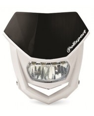 PORTAFAROS HALO LED Negro/Blanco
