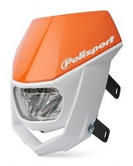 PORTAFAROS HALO LED Naranja KTM/Blanco