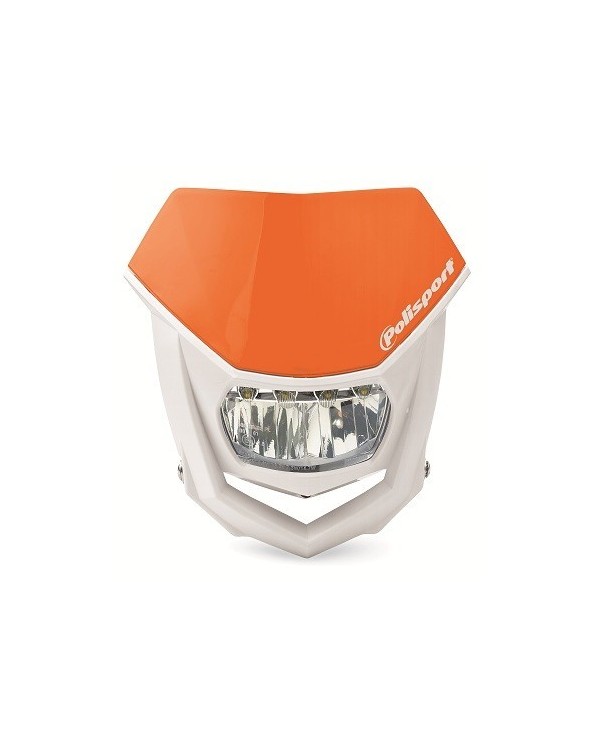 PORTAFAROS HALO LED Naranja KTM/Blanco