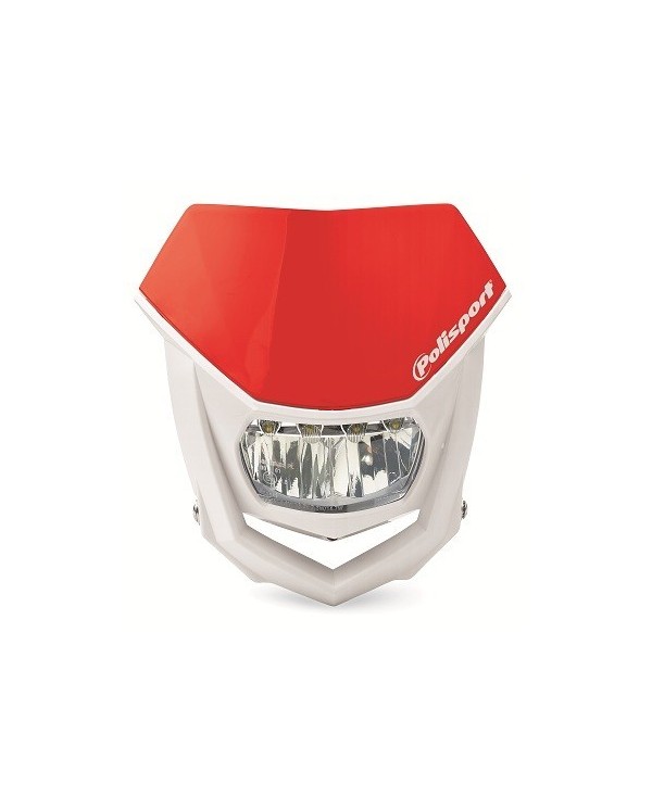 PORTAFAROS HALO LED Rojo CR 04/Blanco