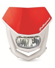 PORTAFAROS HALO LED Rojo CR 04/Blanco