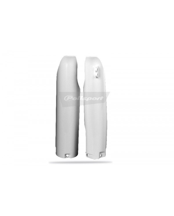 PROTECTOR HORQUILLA YZ125/250/250F/450F(05-07) WR250F/450F(05) Blanco