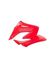 TAPAS RADIADOR CRF250R (04-09) Rojo CR04