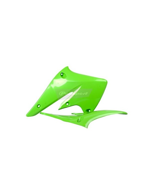 TAPAS RADIADOR KX250F (04-05) Verde 05