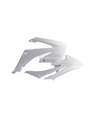 TAPAS RADIADOR CRF250R(10-13) 450R(09-12) Blanco