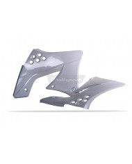 TAPAS RADIADOR KX250F (09-12) Blanco