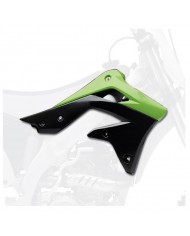 TAPAS RADIADOR KX250F (09-12) Negro/Verde 05