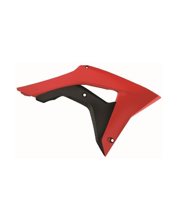 TAPAS RADIADOR CRF250R(18-19) 450R/450RX(17-19) Rojo CR04/Negro