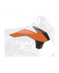 TAPAS RADIADOR SX85 (13-17) Negro/Naranja KTM