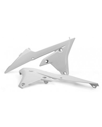 TAPAS RADIADOR YZ250F(14-18) 450F(14-17) YZ250FX(15-18) Blanco