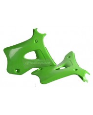 TAPAS RADIADOR KX125/250 (94-98) Verde