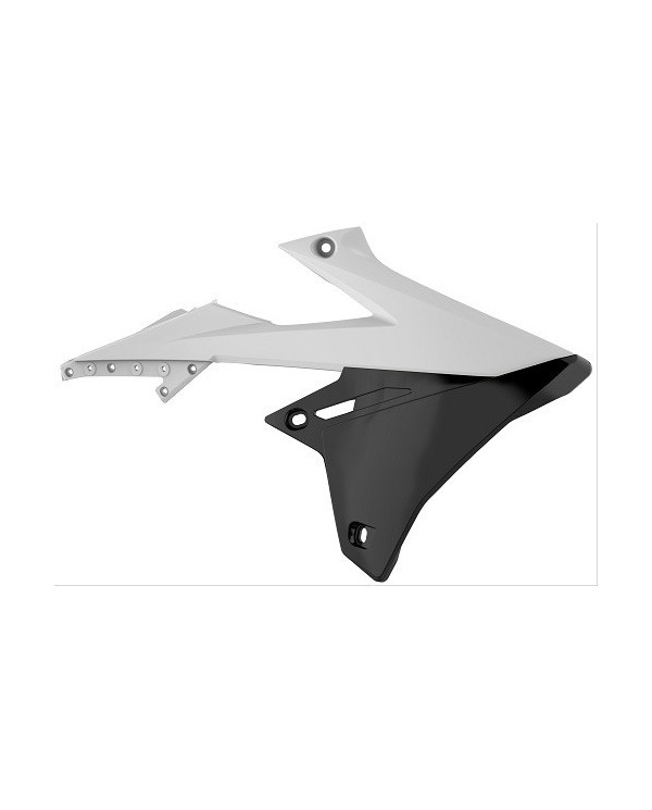 TAPAS RADIADOR RMZ450 (18-19) Blanco