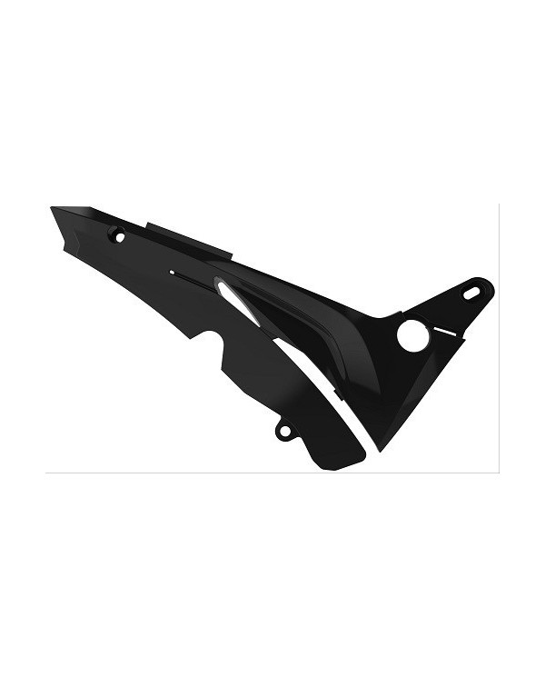 TAPAS LATERALES SUPERIORES CR125/250 (02-07) Negro
