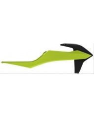 TAPAS RADIADOR SX/SX-F/XC/XC-F (19) Amarillo Flúor/Negro