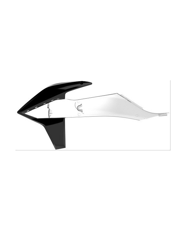 TAPAS RADIADOR SX/SX-F/XC/XC-F (19) Transparente/Negro
