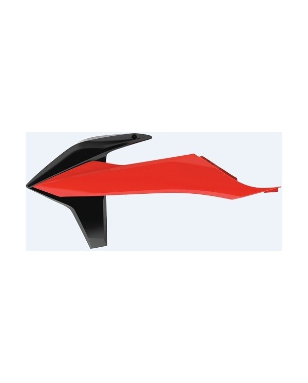 TAPAS RADIADOR SX/SX-F/XC/XC-F (19) Naranja Flúor/Negro