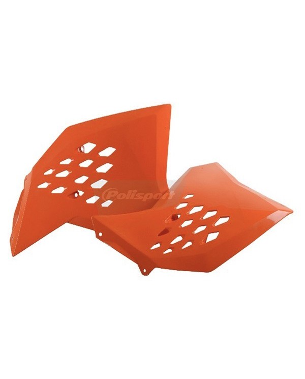 TAPAS RADIADOR SX/SX-F(07-10) EXC/EXC-F(08-11) XC(08-10) XC-F(08-09) Naranja KTM