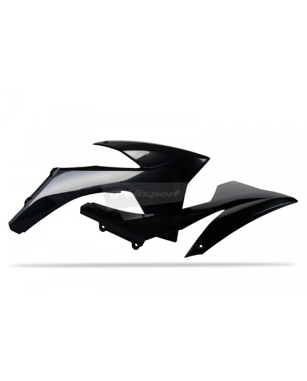 TAPAS RADIADOR SX/SX-F/XC/XC-F(11-12) EXC/EXC-F(12-13) Negro