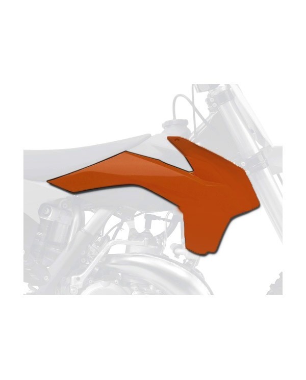 TAPAS RADIADOR SX/SX-F/XC/XC-F(11-12) EXC/EXC-F(12-13) Naranja KTM