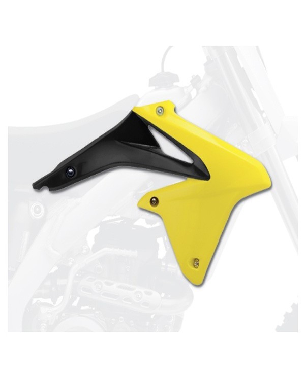 TAPAS RADIADOR RM65(03-05) DR-Z110(03-06) Amarillo RM01