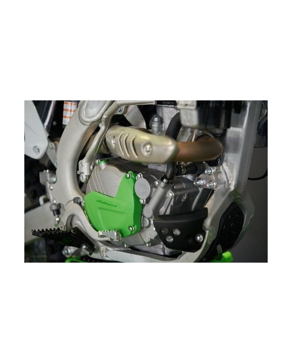 PROTECTOR TAPA EMBRAGUE KAWASAKI KX450F(06-15) Verde 05