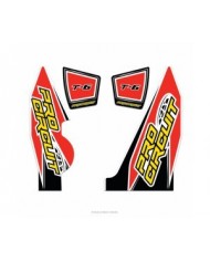 Adhesivo escape Pro Circuit T-6  Yamaha Yz250F,DC14T6-YZ250F