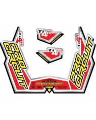 Adhesivos para escape Pro Circuit T-4GP 09-10. Race System,DC09TI4R